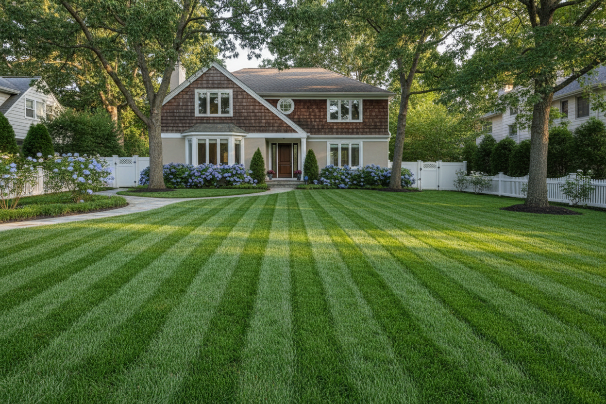 residential ground lawn